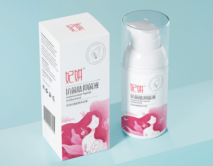 妃妌包裝設計,抑菌液包裝設計,女性用品包裝設計,醫藥包裝設計